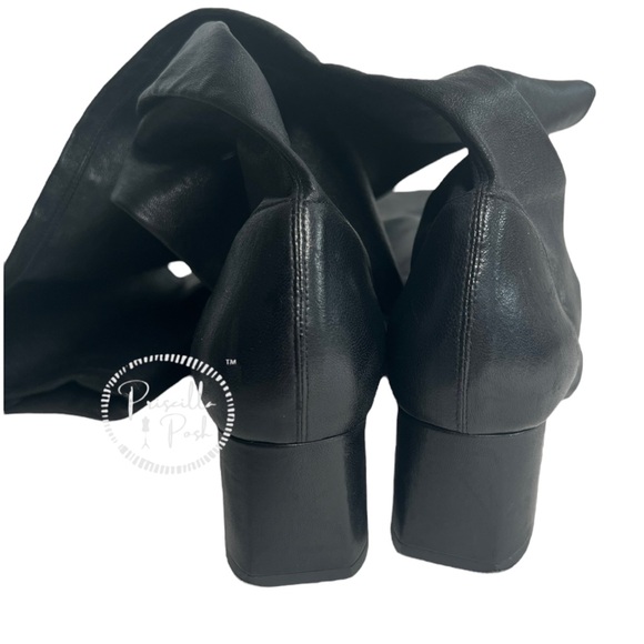 Christian Louboutin Sursamoto Black Leather Over-The-Knee Thigh High Boots 38 - Picture 12 of 14